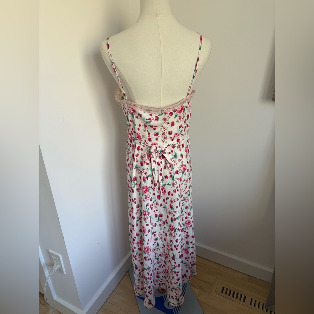 Steve Madden White and Pink Floral Dress - Picture 4 of 7